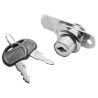 Zamek meblowy językowy M-201, chrom, GTV