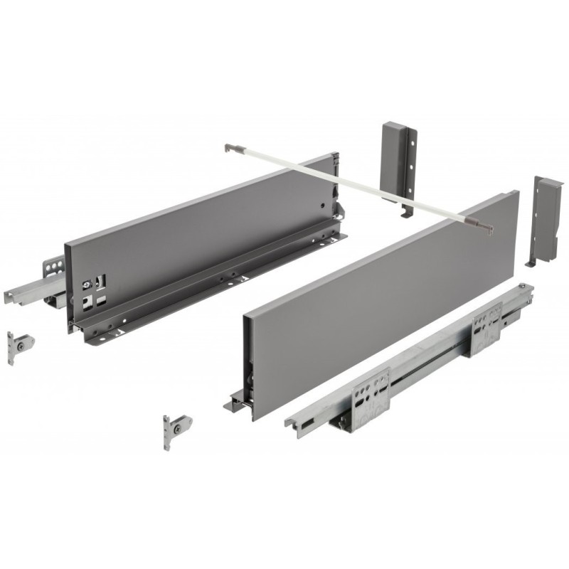 Szuflada AXIS PRO H-116 mm średnia (B), antracyt, push to open