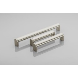 Elegancki, modernistyczny uchwyt do mebli GTV UZ-335 inox