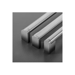 Elegancki, modernistyczny uchwyt do mebli GTV UZ-335 inox