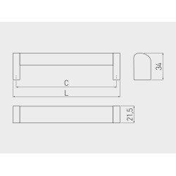 Uchwyt GTV UZ-335 INOX