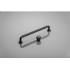 Uchwyt meblowy STRUCTURE czarny mat, loft, industrial