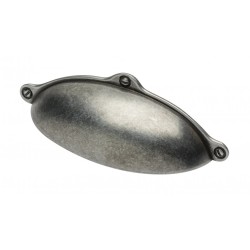 Uchwyt meblowy muszla MARSZALA retro, vintage