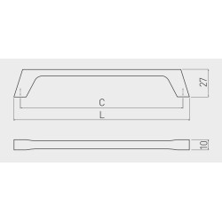 GTV – Uchwyt meblowy UZ-G2