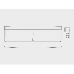 GTV – Uchwyt meblowy KATANA L 320