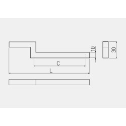 GTV – Uchwyt meblowy ALRA L 96