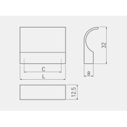 GTV – Uchwyt meblowy UZ-605