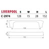 Uchwyt meblowy LIVERPOOL
