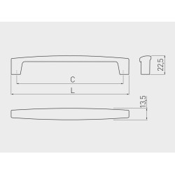 GTV – Uchwyt meblowy TIVOLI