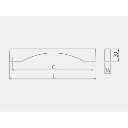 GTV – Uchwyt meblowy SOLANA