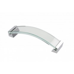 Uchwyt meblowy przezroczysty ROSES C-160, 256