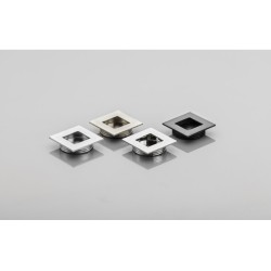 Kwadratowy uchwyt meblowy B226 wpuszczany