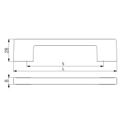 NOMET – Uchwyt meblowy TECHNO C-761-C-769