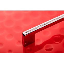 Elegancki uchwyt glamour do mebli CRA14 chrom