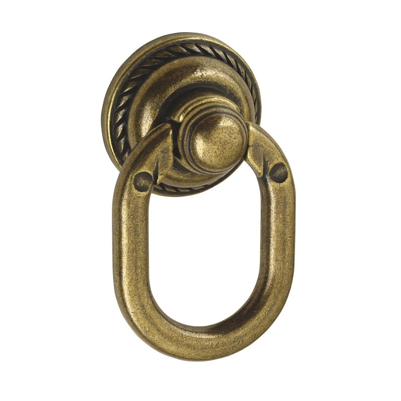 Antyczna kołatka meblowa RENNES retro, vintage