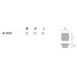 Gałka do mebli TRIP HOP - wymienne wkłady