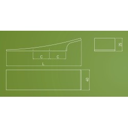 Uchwyt do mebli z funkcją wieszaka UZ-804