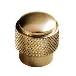 Gałka do mebli INDU czarny, Złoto