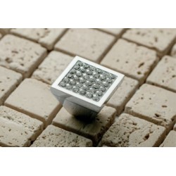 Gałka do mebli CR0333 B1 z kryształami