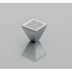 Gałka do mebli CR0333 B1 z kryształami