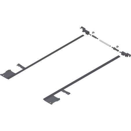 BLUM – MOVENTO Stabilizacja boczna, KB 1400 mm, pełen wysuw, do przycięcia