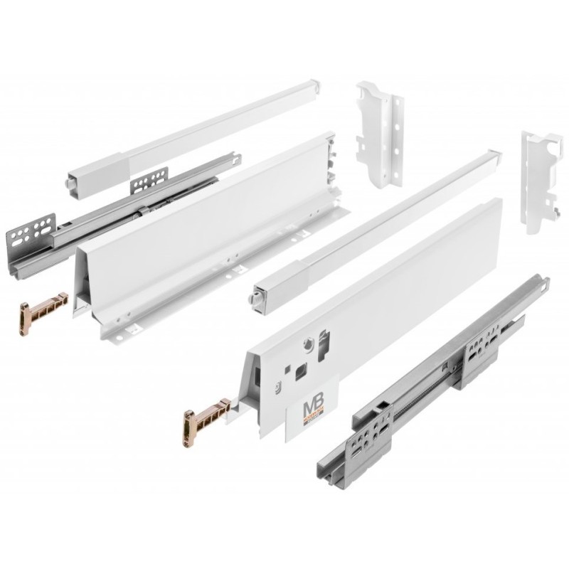 Szuflada GTV MODERN BOX Square H-146 mm średnia B, L 450, cichy domyk