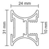 AL-Rączka URAN aluminium L-2,7m