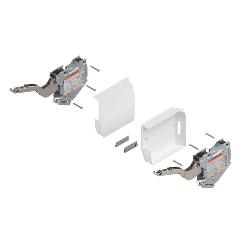 BLUM – AVENTOS HK-S do małych frontów uchylnych, siłownik, moc-220-500 przy 2 szt., do TIP-ON – Antracyt, Szary, Biały