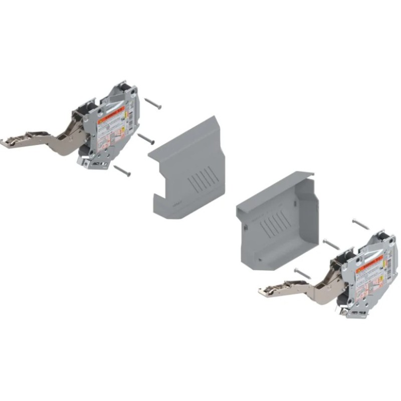 BLUM – AVENTOS HK-S do małych frontów uchylnych, siłownik, moc-220-500 przy 2 szt., do TIP-ON – Antracyt, Szary, Biały