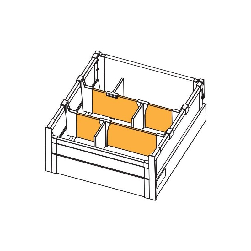 Listwa poprzeczna GTV Modern Box Square L–1100mm