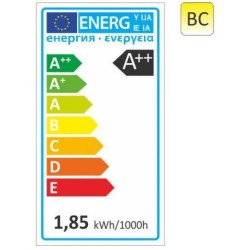 Design Light – Oprawa LED OVAL biała - barwa biała ciepła 2W