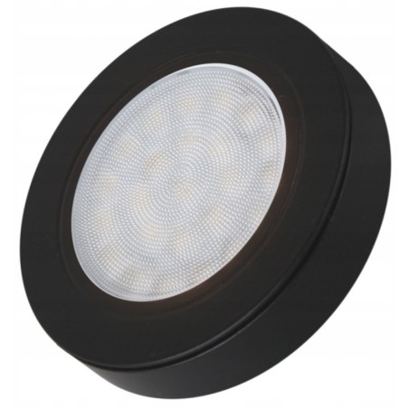 Design Light – LED OCZKO OVAL Z DYSTANSEM CZARNY CIEPŁY