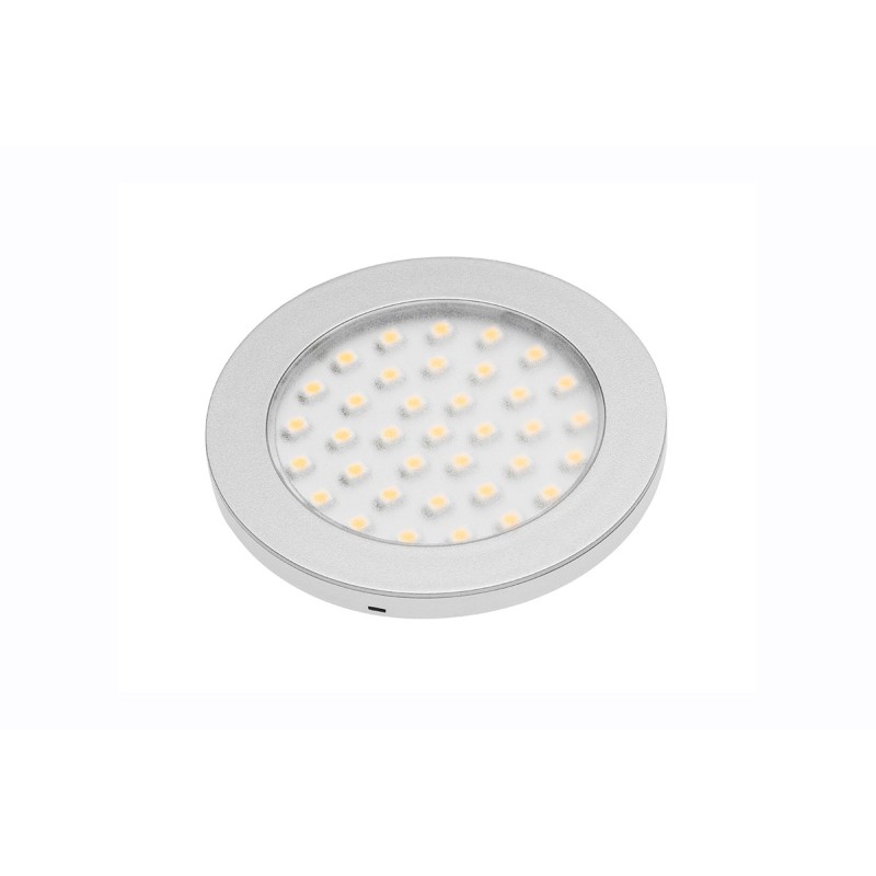 GTV – Oprawa ledowa BEZ włącznika Castello, 12V DC, 2.8W, 36 SMD3528, ciepły biały, 200cm przewód z miniAM