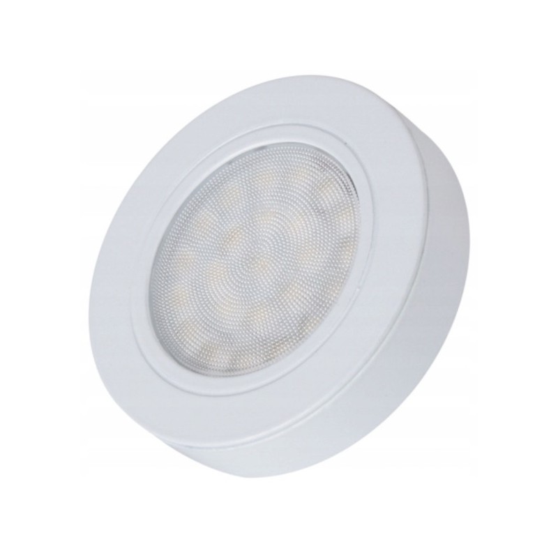 Design Light – Oval dystans biały 2W oprawa podszafkowa LED - barwa zimna