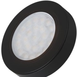 Design Light – Oval dystans czarny 2W oprawa podszafkowa LED barwa neutralna