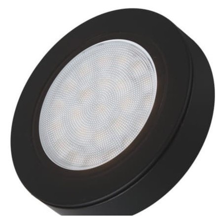 Design Light – Oval dystans czarny 2W oprawa podszafkowa LED barwa neutralna