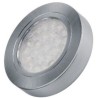 Design Light – Oświetlenie meblowe LED OVAL z dystansem oprawa Inox 2W, barwa CIEPŁA,