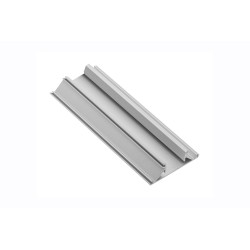 GTV – Profil aluminiowy LED przegrodowy, nabijany GLAX silver L 3007 mm