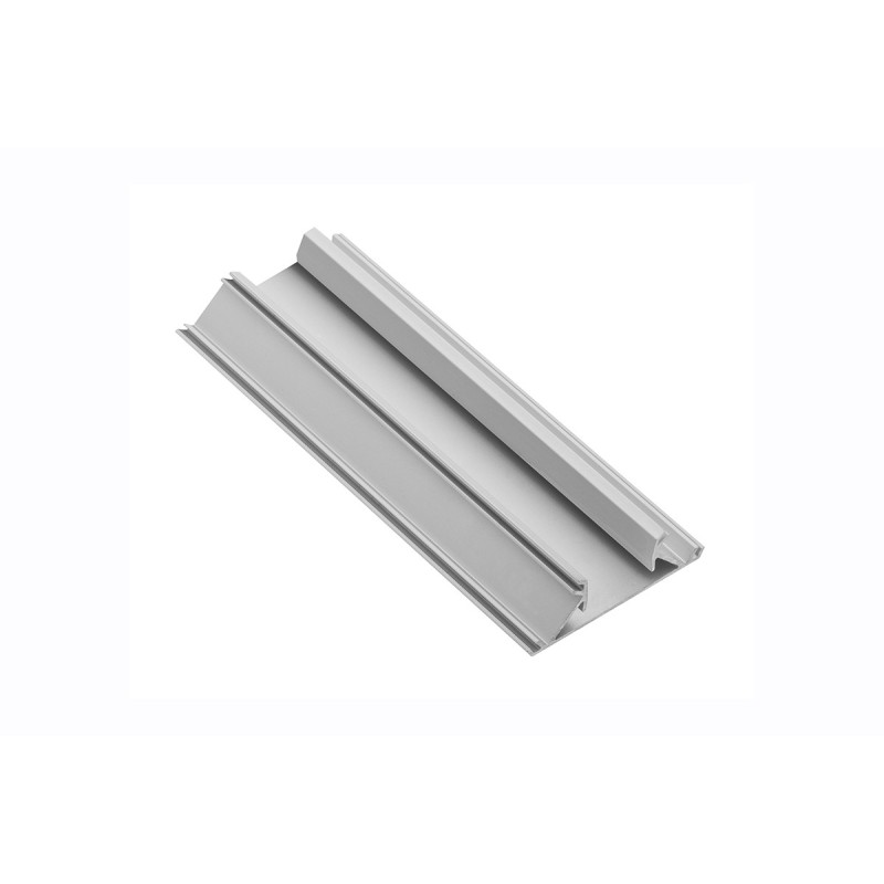 GTV – Profil aluminiowy LED przegrodowy, nabijany GLAX silver L 3007 mm