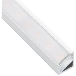 Profil LED DESIGN LIGHT TRI-LINE MINI 2m aluminium profil narożny, kątowy, klosz mleczny biały