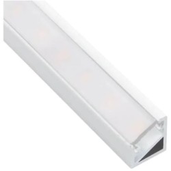 Design Light – Profil LED TRI-LINE MINI 2m aluminium profil narożny, kątowy, klosz mleczny biały