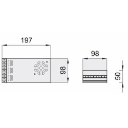 GTV – Zasilacz transformatorowy LED 12V/350W IP 20