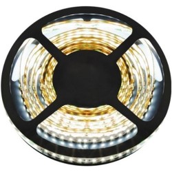 LED TAŚMA "600" 60W BEZ ŻELU ZIMNA 5m.  5000 Lm