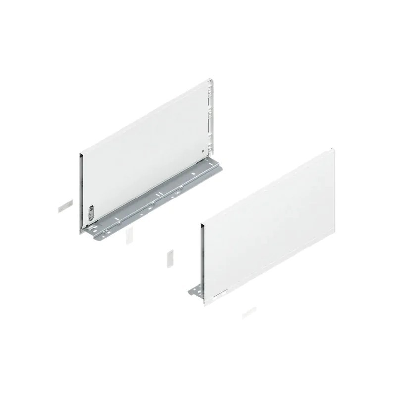 BLUM – Bok szuflady LEGRABOX pure, wys.F (241mm), dł.400-650mm, lewy/prawy, biały