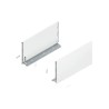 BLUM – Bok szuflady LEGRABOX pure, wys.F (241mm), dł.400-650mm, lewy/prawy, biały