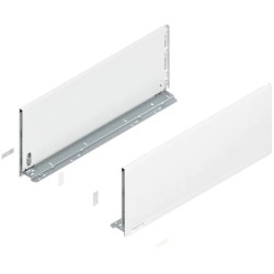 BLUM – Bok szuflady LEGRABOX pure, wys.F (241mm), dł.400-650mm, lewy/prawy, biały