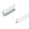BLUM – Bok szuflady LEGRABOX pure, wys.K (128,5 mm), dł.300–550mm, lewy/prawy, biały