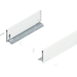 BLUM – Bok szuflady LEGRABOX pure, wys.K (128,5 mm), dł.300–550mm, lewy/prawy, biały