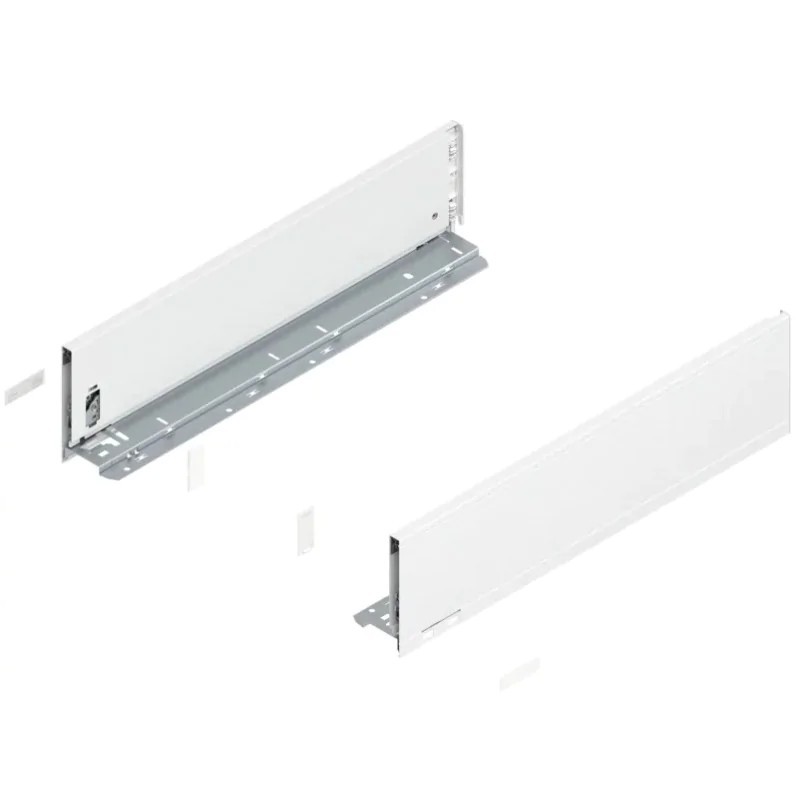 BLUM – Bok szuflady LEGRABOX pure, wys.K (128,5 mm), dł.300–550mm, lewy/prawy, biały BLUM – Bok szuflady LEGRABOX pure, wys.K (128,5 mm), dł.300–550mm, lewy/prawy, biały