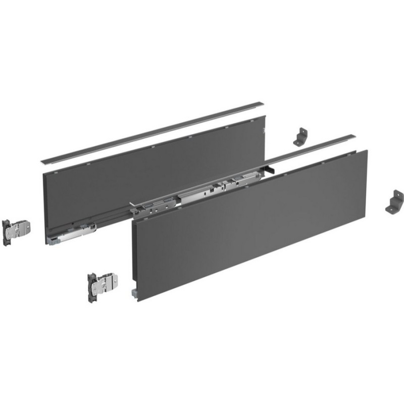 Boki H-139, L-500mm, antracyt (prawy+lewy) – AvanTech YOU Hettich